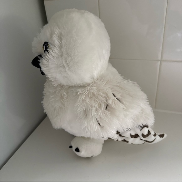 Charming White Plush Owl & elf Stuffed Animal - Picture 4 of 6